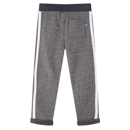 Kids' Sweatpants Dark Grey Melange 116