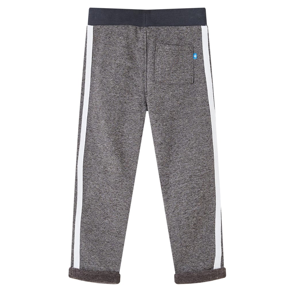 Kids' Sweatpants Dark Grey Melange 140