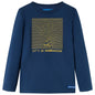 Kids' T-shirt with Long Sleeves Navy Blue 92