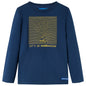 Kids' T-shirt with Long Sleeves Navy Blue 116