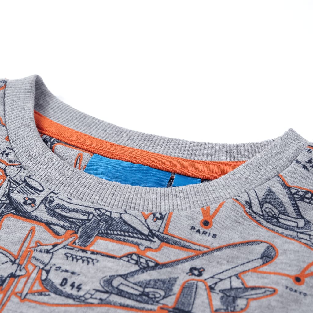 Kids' Sweatshirt Grey Melange 92