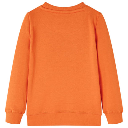 Kids' Sweatshirt Dark Orange 104