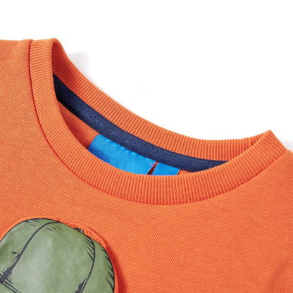 Kids' Sweatshirt Dark Orange 104