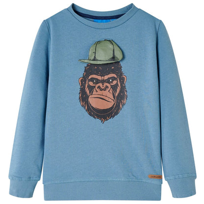 Kids' Sweatshirt Medium Blue 92