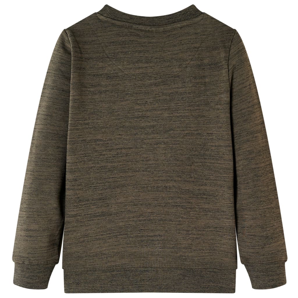 Kids' Sweatshirt Dark Khaki Melange 92