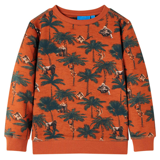 Kids' Sweatshirt Light Rust 116