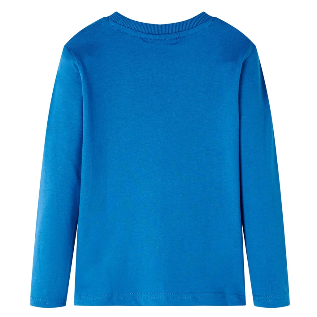 Kids' T-shirt with Long Sleeves Petrol 104