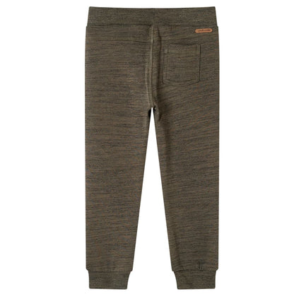 Kids' Sweatpants Dark Khaki Melange 92