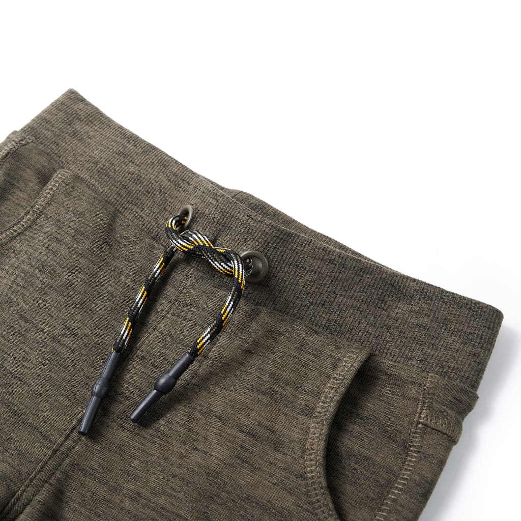 Kids' Sweatpants Dark Khaki Melange 92