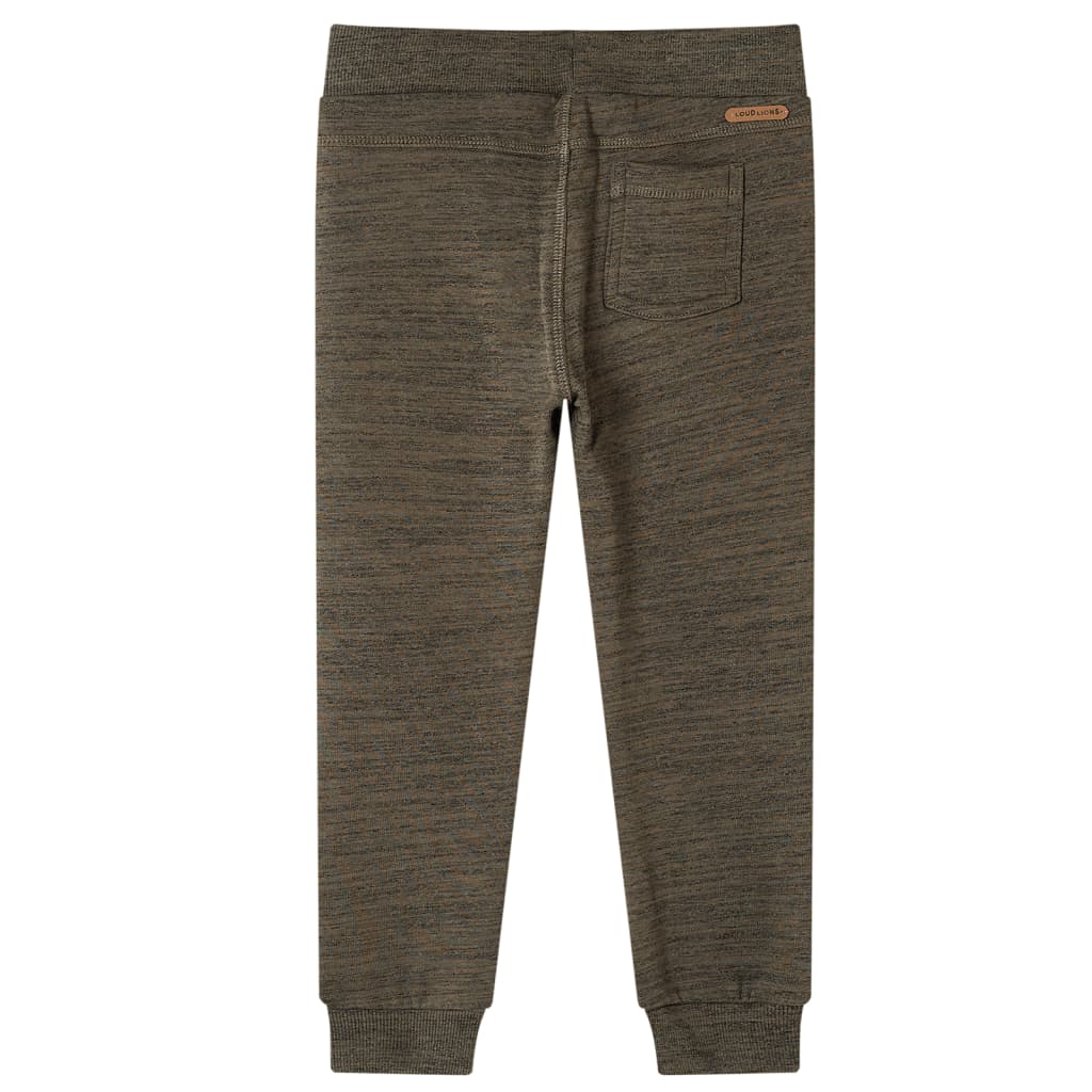 Kids' Sweatpants Dark Khaki Melange 104