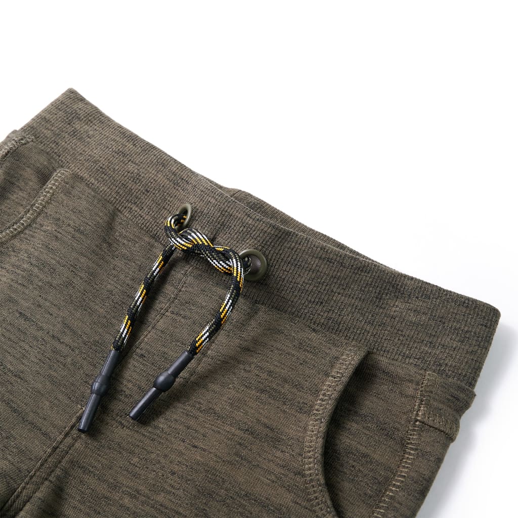 Kids' Sweatpants Dark Khaki Melange 116