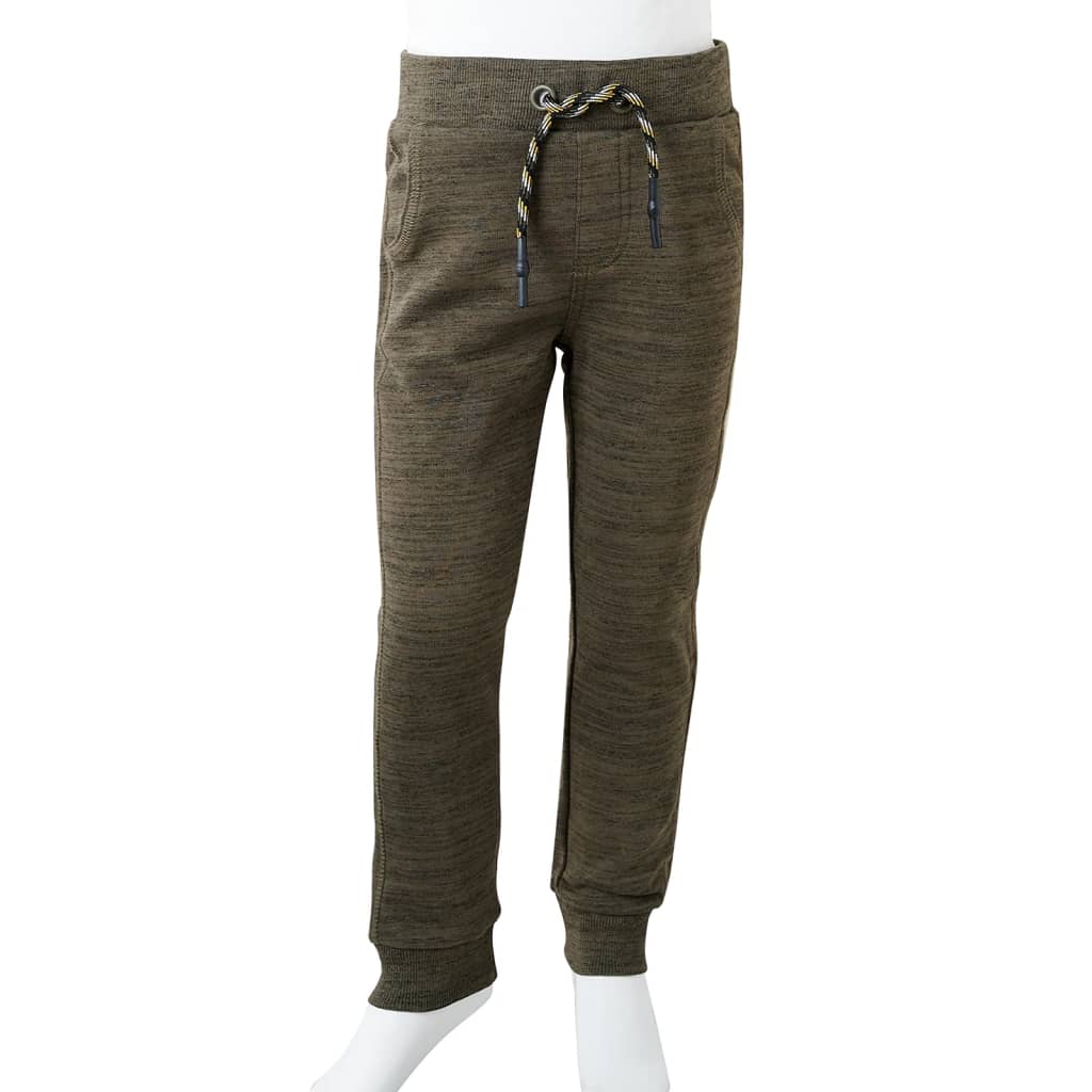 Kids' Sweatpants Dark Khaki Melange 116