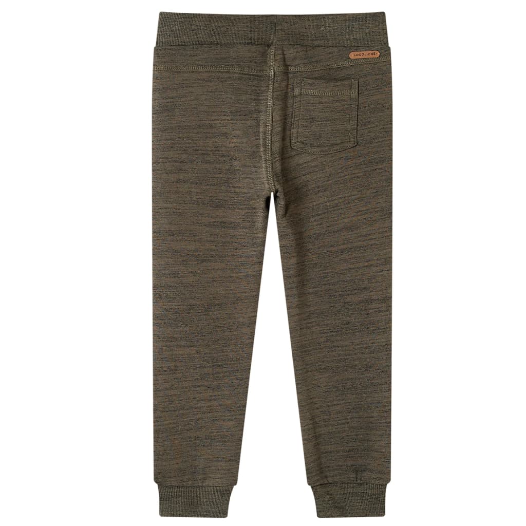 Kids' Sweatpants Dark Khaki Melange 128