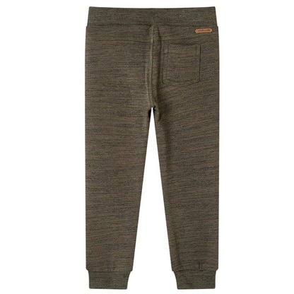 Kids' Sweatpants Dark Khaki Melange 140