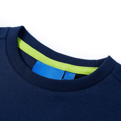 Kids' T-shirt with Long Sleeves Navy 104