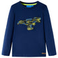 Kids' T-shirt with Long Sleeves Navy 140