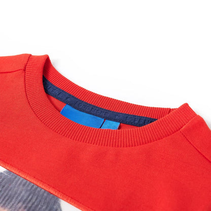 Kids' T-shirt with Long Sleeves Red 116