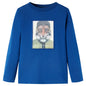 Kids' T-shirt with Long Sleeves Dark Blue 92