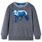 Kids' Sweatshirt Navy Melange 92