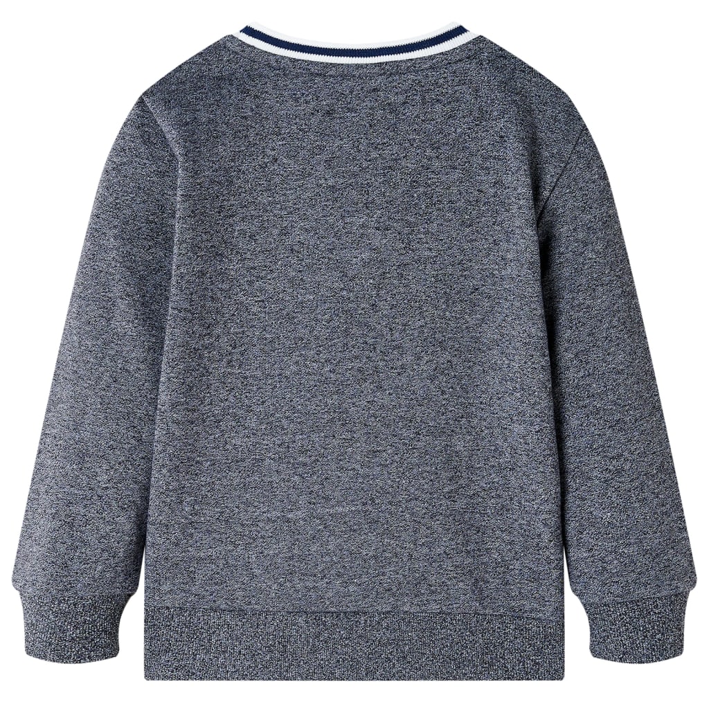 Kids' Sweatshirt Navy Melange 104