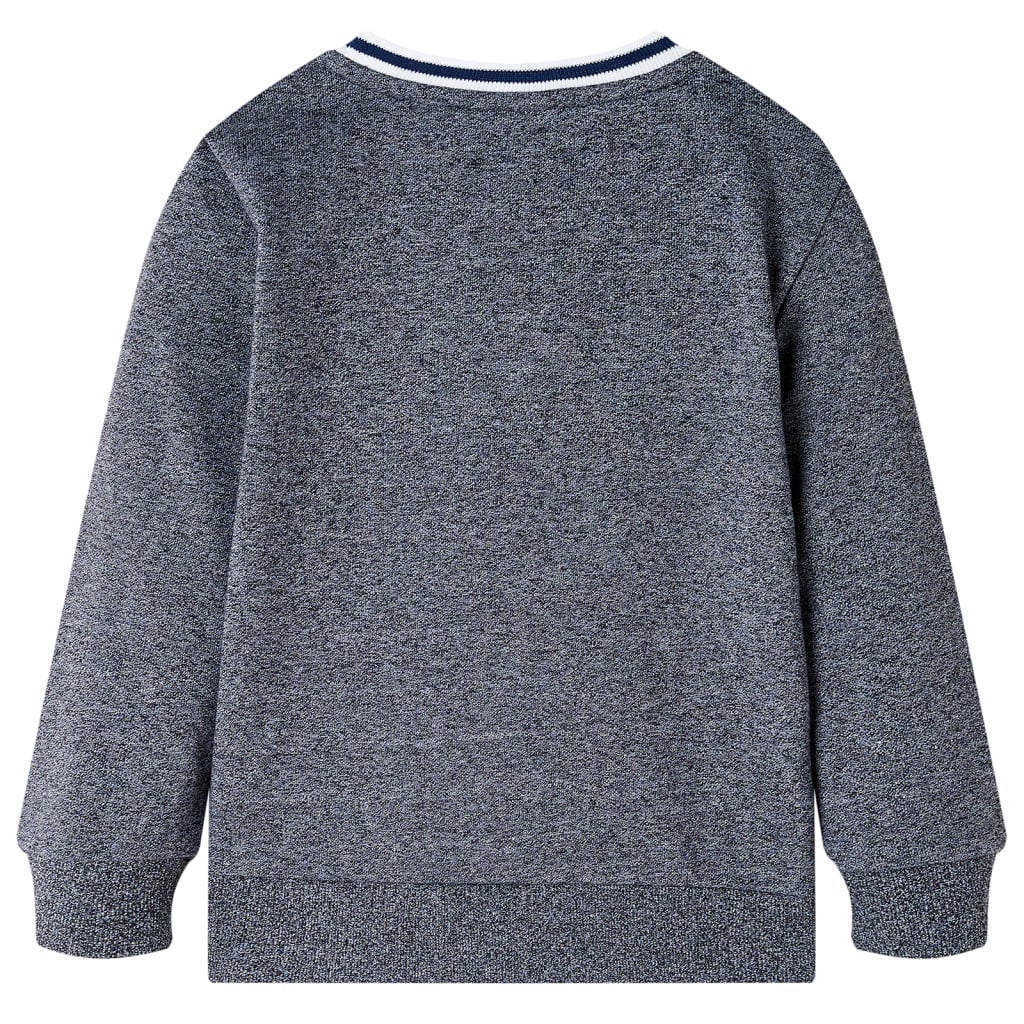 Kids' Sweatshirt Navy Melange 128