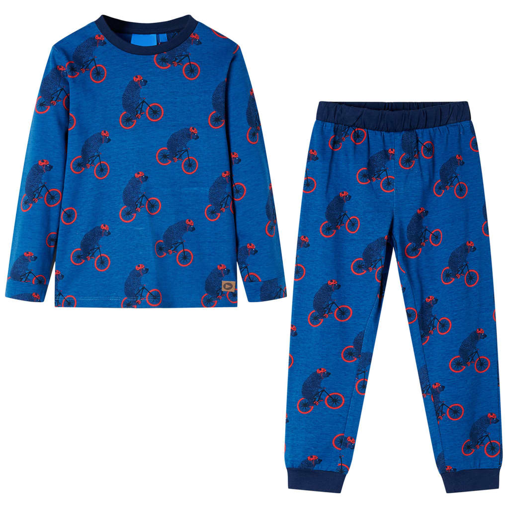 Kids' Pyjamas with Long Sleeves Petrol 92