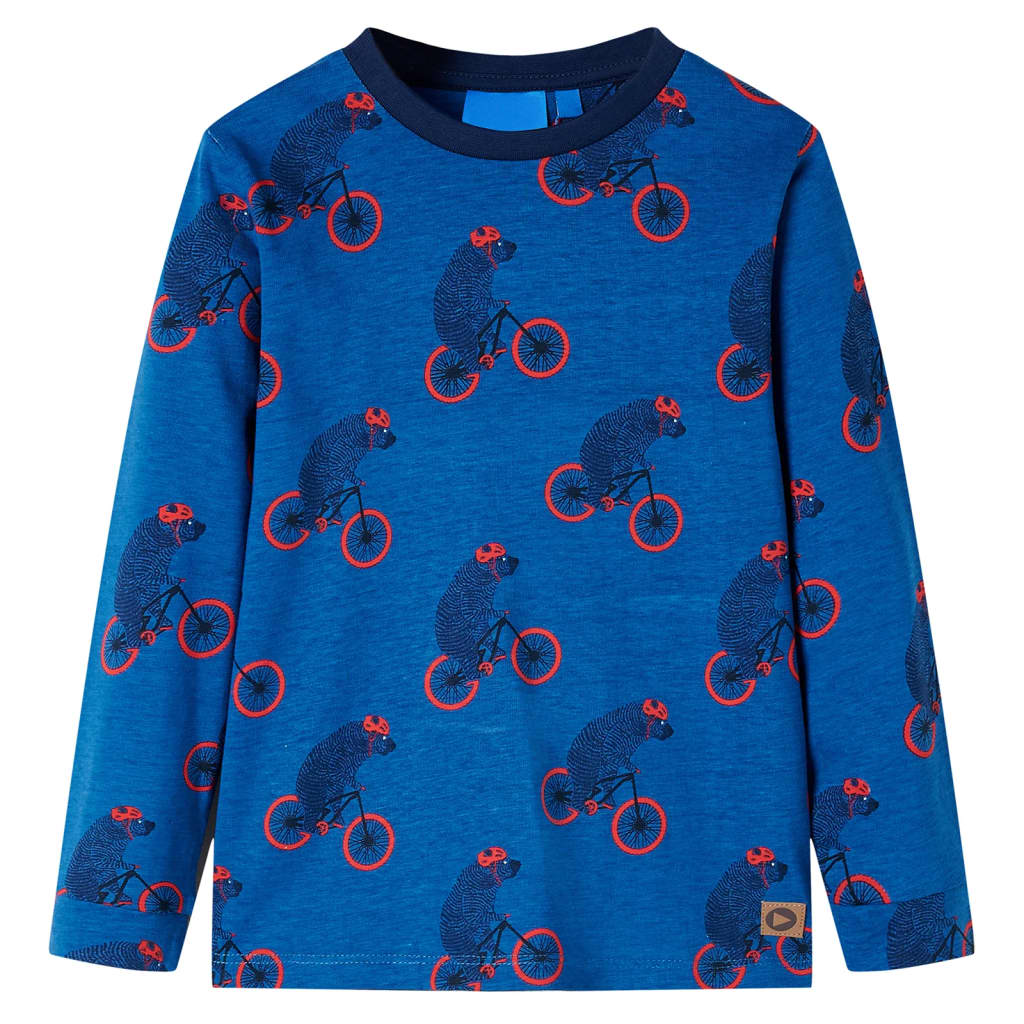 Kids' Pyjamas with Long Sleeves Petrol 116