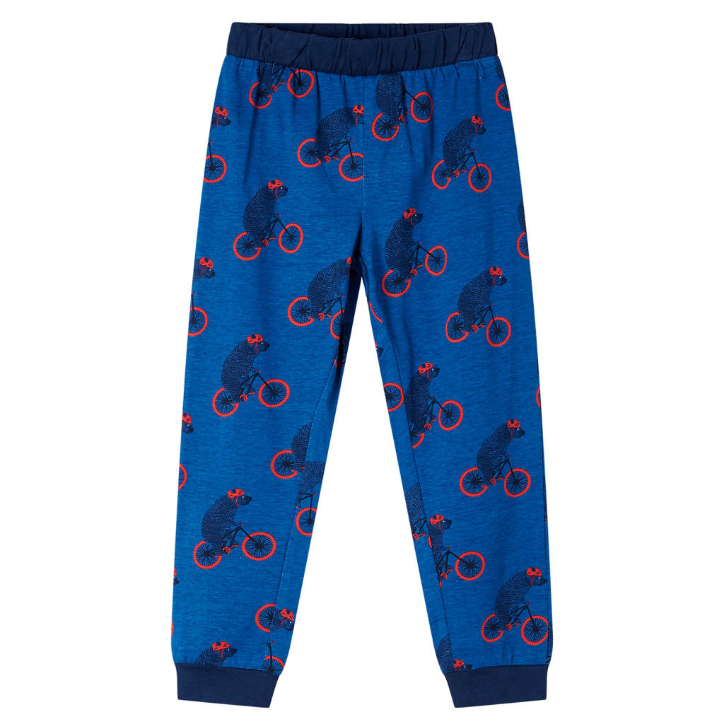 Kids' Pyjamas with Long Sleeves Petrol 116