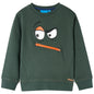 Kids' Sweatshirt Dark Green 92