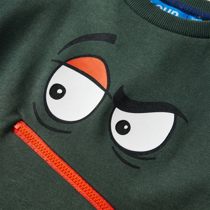 Kids' Sweatshirt Dark Green 92