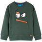 Kids' Sweatshirt Dark Green 104