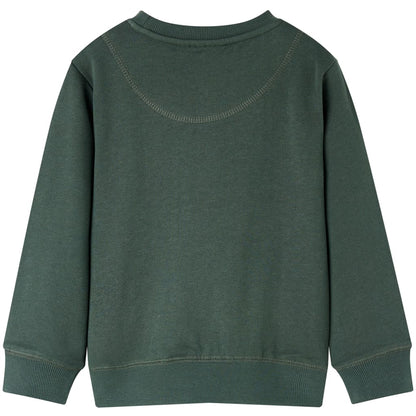 Kids' Sweatshirt Dark Green 128