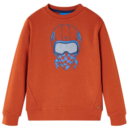 Kids' Sweatshirt Light Rusty 140