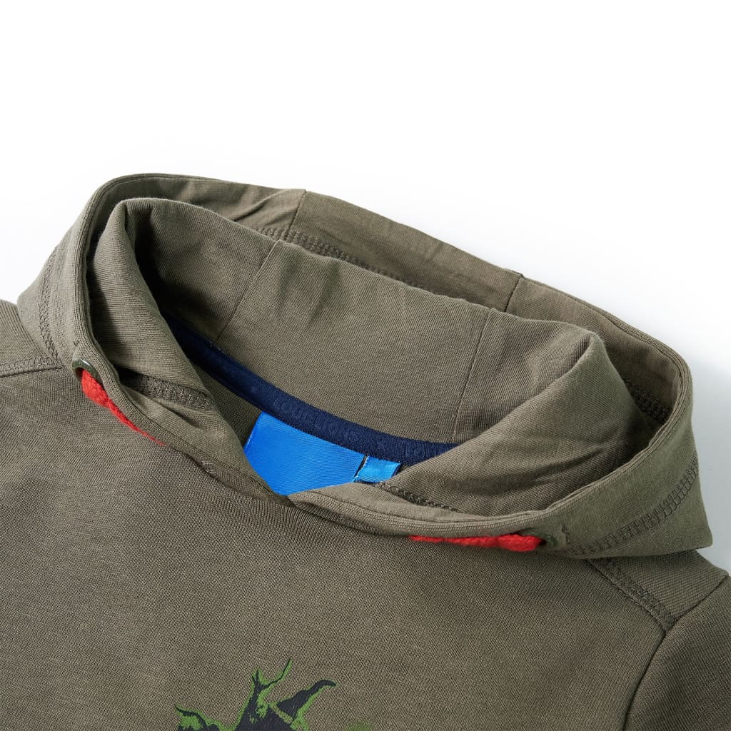 Kids' Hooded Sweatshirt Khaki 116