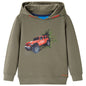 Kids' Hooded Sweatshirt Khaki 140