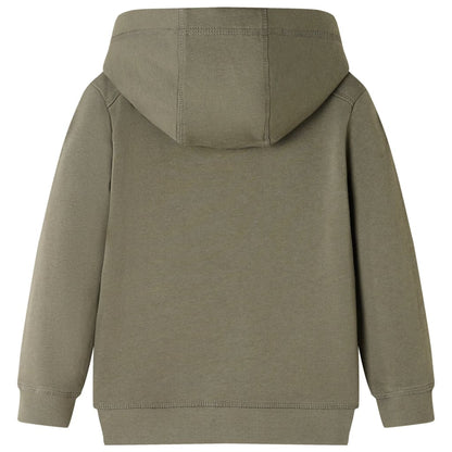 Kids' Hooded Sweatshirt Khaki 140