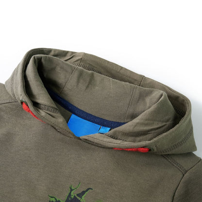 Kids' Hooded Sweatshirt Khaki 140