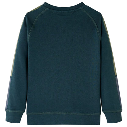 Kids' Sweatshirt Moss Green 140