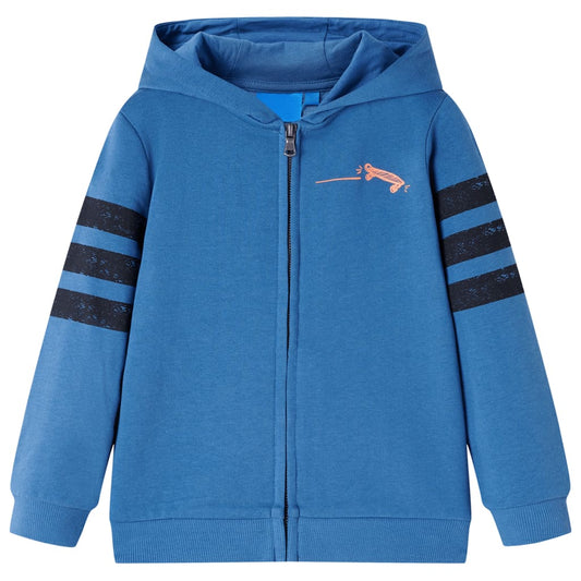 Kids' Hooded Sweatshirt Blue 92