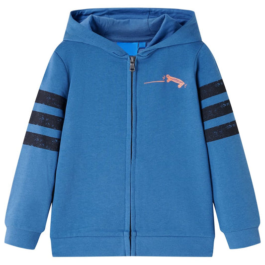 Kids' Hooded Sweatshirt Blue 116