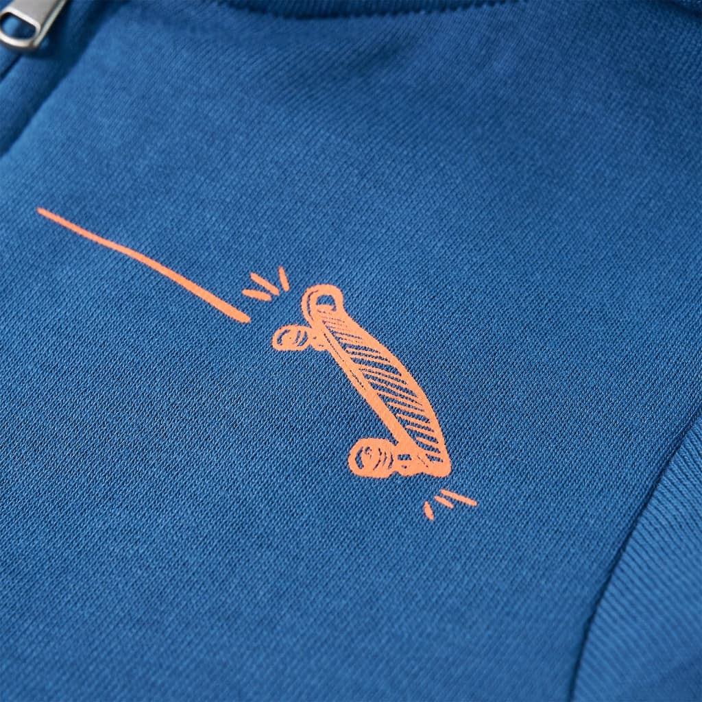 Kids' Hooded Sweatshirt Blue 140