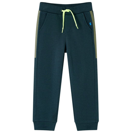 Kids' Sweatpants with Drawstring Moss Green 104