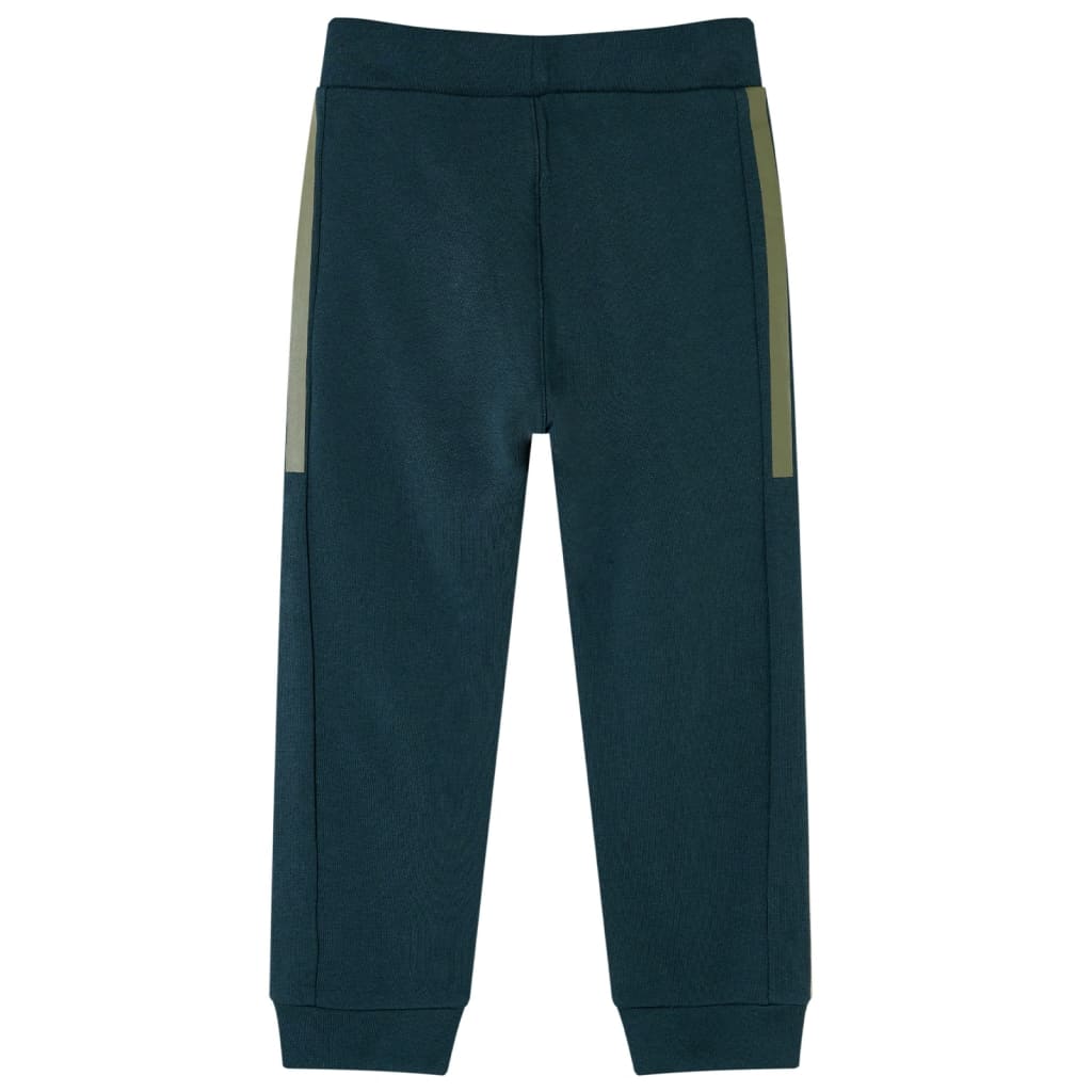 Kids' Sweatpants with Drawstring Moss Green 104