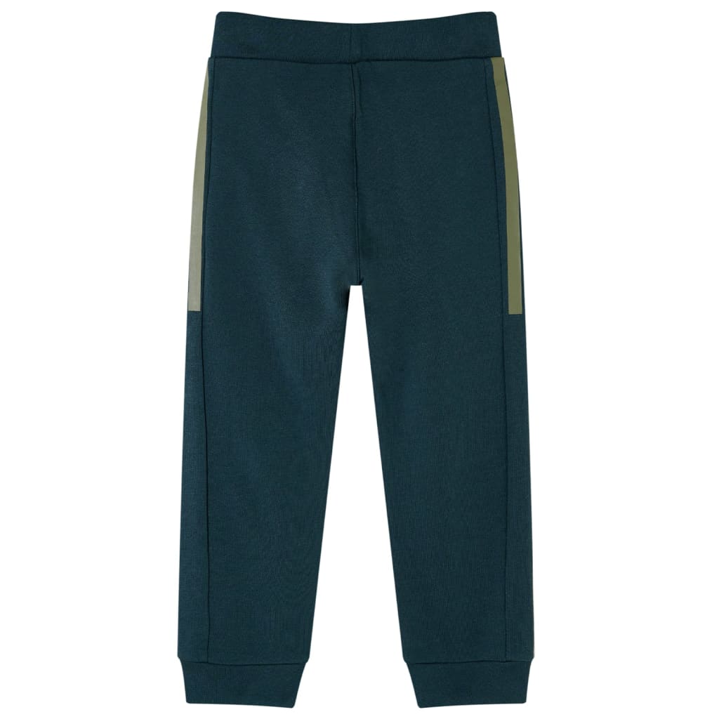 Kids' Sweatpants with Drawstring Moss Green 116