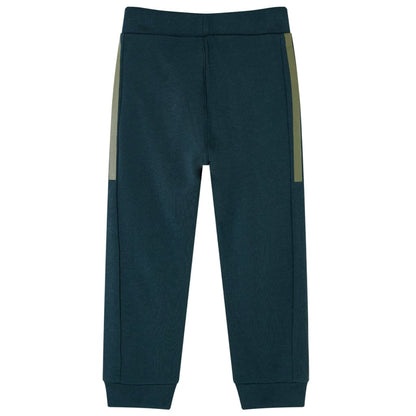 Kids' Sweatpants with Drawstring Moss Green 116