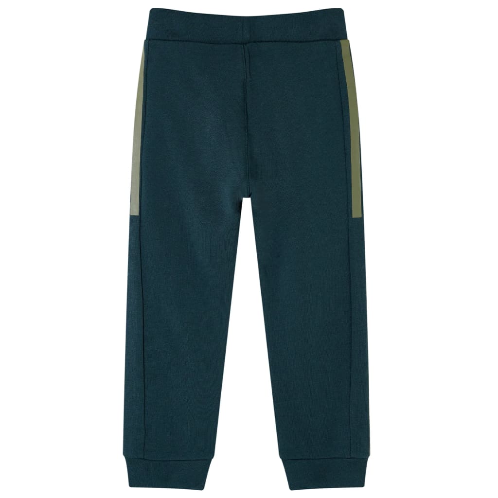 Kids' Sweatpants with Drawstring Moss Green 128