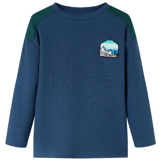 Kids' Sweatshirt Navy Blue 104