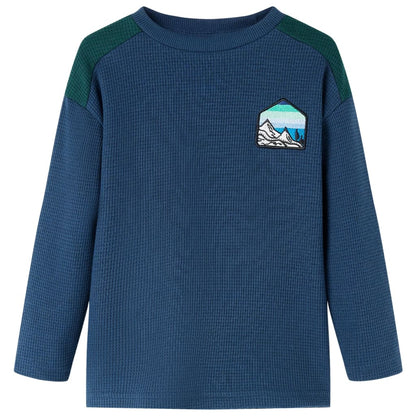 Kids' Sweatshirt Navy Blue 116