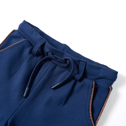 Kids' Pants with Drawstring Navy Blue 92