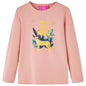 Kids' T-shirt with Long Sleeves Light Pink 104